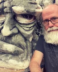 Stuck between a rock and a hard place. Getting in a little work