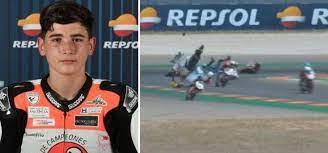 The teenager was involved in a fatal collision at the motorland aragon. 5axjz0lrd1 Ztm