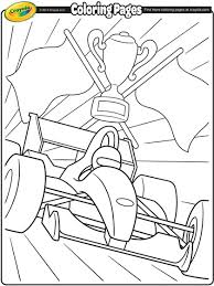 Free printable race car coloring pages. Formula 1 Racecar Coloring Page Crayola Com