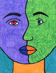 Picasso's portrait of kahnweiler presents the essential innovations of analytic cubism. How To Draw Like Picasso Art Projects For Kids