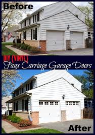 At realcraft carriage doors we put quality and craftsmanship above all else. Diy Vinyl Faux Carriage Garage Doors Free Studio File Giveaway Silhouette School