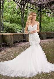 Rhinestone Drop Waist Wedding Dress From Camille La Vie And Group Usa Drop Waist Wedding Dress Dream Wedding Dresses Mermaid Style Wedding Dress