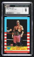 Bret Hart Wrestling Cards
