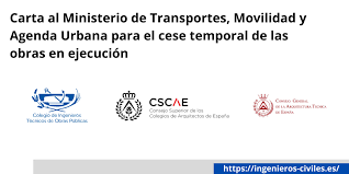Ministerio transportes, movilidad y a. Comunicado Conjunto Dirigido Al Ministro De Transportes Movilidad Y Agenda Urbana