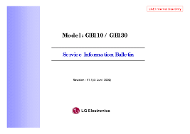 LG GB110,GB130 GLOBAL REV1.1 20090604 ...