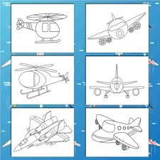 Terry vine / getty images these free santa coloring pages will help keep the kids busy as you shop,. Airplanes Helicopters Coloring Pages 77 Printable Coloring Sheets 8 5 X 11