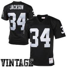 Black And White Throwback Jersey Men S Las Vegas Raiders Bo Jackson Mitchell Ness Black Retired Player Legacy Replica Jersey Nfl Jerseys For Sale Bo Jackson Oakland Raiders