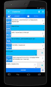 You can make an audio file out of any video file that you have on your computer, including, for example, the videos you downloaded from youtube (something that is very easy to do using tubemate). All Video Mp3 Audio Converter For Android Apk Download