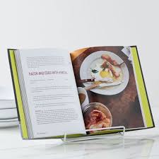 Marble Cookbook Stand West Elm In 2020 Cook Book Stand Cookbook Holder Food Storage Containers