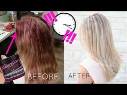 When washing out the dye, don't use hot water as it will cause more damage than if only cold or lukewarm water was used. Remove Manic Panic Dye In Less Than A Minute Youtube