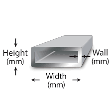 stainless steel rectangular tube 304