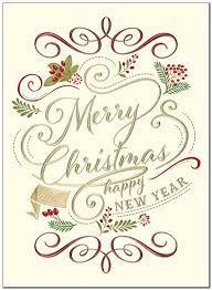 Calligraphy Christmas Cards Christmas Calligraphy Card Business Christmas Cards Posty Cards