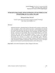 Media merupakan segala bentuk dan saluran yang digunakan menyampaikan pesan atau informasi (aect dalam arsyad, 2011). Paradigma Baru Pengembangan Kurikulum Pendidikan Agama Islam By Pedagogik Issuu