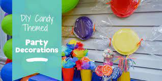 Handy manny ~ handy manny birthday party ~ there are only a few shots to grab inspiration from, but there's plenty of details with paper tools and polka dots on the wall, to beautifully wrapped and labeled candy and party food. Simple Diy Candy Themed Party Decorations That Minivan Life