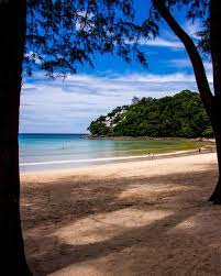 A Shady Spot At The Northern End Of Kamala Beach The Northern End Of Kamala Beach Is In My Opinion The Nicest Part Of The Beach Phuket Thai Beach Beach