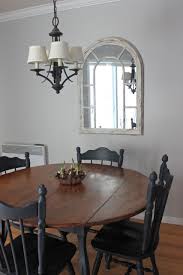 Bought to match with kitchen table and we stained them. At Home Painted Kitchen Chairs