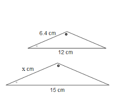 Given cb = 15, ac = 9, ab = 10, df = 6. Similar Triangles Worksheet 1 Of 2 Helping With Math