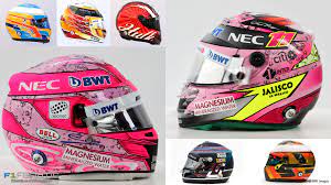 In Pictures All 21 F1 Drivers Helmets For The 2017 Season Racefans