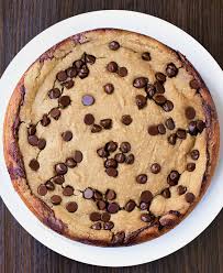 Grease pan or pie plate. Deep Dish Cookie Pie