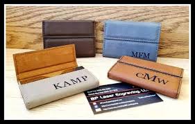 Design custom business card holders to make a fabulous first impression on colleagues, clients, and potential business partners. Custom Leather Business Card Holder Engraved Boss Gift Personalized Card Case Corporate Leather Business Cards Corporate Gifts Leather Business Card Holder