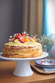 Chic Gorgeous Treats Vanilla Custard Crepe Cake Crepe Cake Crepe Cake Recipe Sweet Desserts