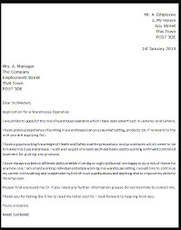Warehouse Stocker Cover Letter Sample Ipasphoto