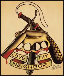 Love Thy Neighbor Sailor Jerry Tattoos Sailor Jerry Tattoo Flash Sailor Tattoos