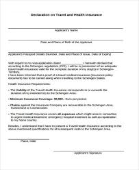 Travel health declaration providing the following information to the centers for disease control and prevention is required under the asca §§ 13.0213 and 13.0227, and is being collected as part of the public health response to a new coronavirus identified in china. Free 38 Travel Forms In Pdf Excel Ms Word