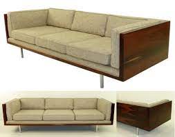 These tufts can also be included in the seating or bench. Mid Century Modern Tuxedo Sofa I Bet Devin Melder Could Build This Stylish Home Decor Furniture Tuxedo Sofa