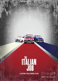 The Italian Job Poster by Bo Kev - Fine Art America