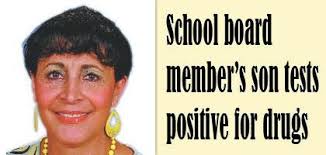 School board member's son tests positive for drugs