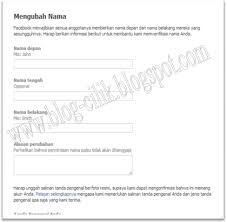 Cara mengganti nama facebook lite terbaru 2020. Cara Mengganti Nama Akun Facebook Dengan Mudah