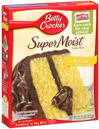 Scroll on to find easy recipes for everything from birthday cake shots (cake and booze, need i say more) to pumpkin cinnamon rolls, and almond chocolate biscotti. Betty Crocker Supermoist Yellow Cake Mix 15 25 Oz