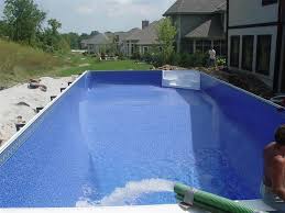 Do it yourself swimming pools, spas, pool builders, pool contractors and pool dealers. Vinyl Liner Pool Construction Installation Process Penguin Pools