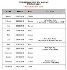 Surat pekeliling akauntan negara malaysia bilangan 6 tahun 2017 tarikh dan peraturan pembayaran gaji tahun 2018. Tarikh Gaji Ogos 2018 Jadual Tarikh Pembayaran Gaji Kakitangan Kerajaan Tahun 2016 Download Install Tarikh Gaji Pencen 2018 1 0 App Apk On Android Phones Guty