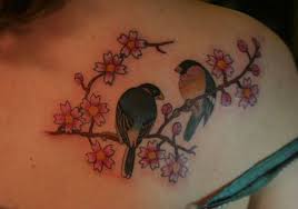 Bird On Tree Branch Tattoo Cute Birds Tattoo Neck Tattoo Back Tattoo Branch Tattoo