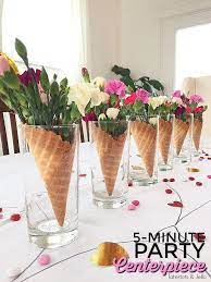 A successful dinner party is one of the greatest achievements the home chef can claim. 15 Centerpiece Ideas For A Dinner Party Party Centerpieces Simple Centerpieces Ice Cream Birthday Party