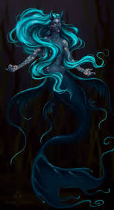 Dark Mermaid Necromancer By Abigoronelove Mermaid Artwork Dark Mermaid Mermaid Drawings