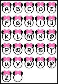 This pdf book incorporate mickey mouse glove alphabet template document. Printable Flag Banner Template Minnie Mouse Birthday Party Minnie Birthday Minnie Birthday Party