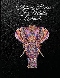 Download Coloring Book For Adults Animals A Whimsical Adult Coloring Book Stress Relieving Animal Designs Paperback Eight Cousins Books Falmouth Ma