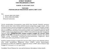 Recette de cailles en cocotte : Registrasi Akun Ltmpt 2020 Di Https Portal Ltmpt Ac Id Diperpanjang Sampai Kamis 9 1 2020 Halaman All Warta Kota