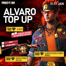 50 players parachute onto a remote island, every man for himself. Alvaro Is Now Available For You To Own Garena Free Fire Facebook