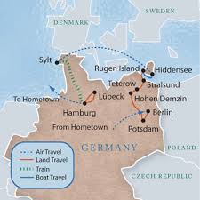 Renting a car isn't necessary in sylt germany because of the extensive bus system that will take you. Germany Northern Half With Luxury Style 11 Days Maps Luxury Style Davidtravel