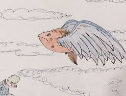 Flying Fish Fish In A Tree Sketches Sketch Book