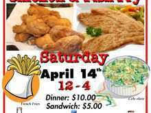 Perfect invitation for any casual birthday party, engagement celebration or just because fish fry. 17 Creating Fish Fry Flyer Template Free In Photoshop By Fish Fry Flyer Template Free Cards Design Templates