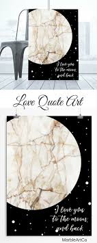 I Love You To The Moon And Back Poster Black Framed Art Moon Poster Boyfriend Gift Abstract Space Art Luna Scandinavian Decor I Love You To The Moon And Back Poster Black Framed Art Large Framed Art Moon Art