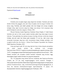 Maybe you would like to learn more about one of these? Doc Makalah Asuhan Keperawatan Jiwa Halusinasi Pendengaran Bonita Lia Putri Academia Edu