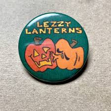 4 Pack Halloween Lesbian Button Pins ( 37 Mm ) - Etsy