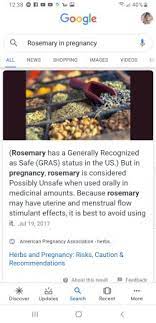 Rosemary Is Not Safe During Pregnancy Babycenter