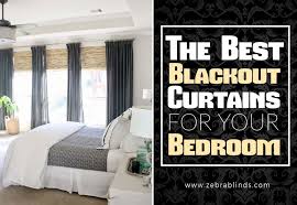 Light Blocking Bedroom Curtains For Better Privacy Zebrablinds